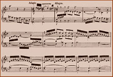 ...Allegro из Прелюдии к ре-минорной Английской сюите, смотри в тактах 5-6...