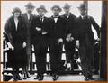 Tailleferre, Poulenc, Honegger, Milhaud, Cocteau, Auric 1921.jpg